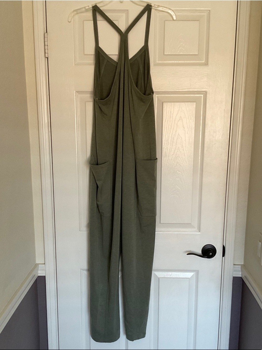 Zella change of Heart Jumpsuit - Small - Olive Night Heather - Picture 4 of 4